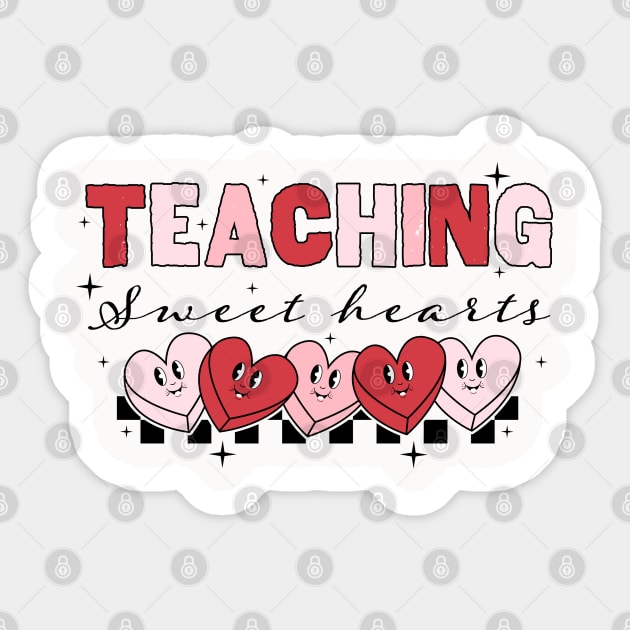 Teaching Sweethearts Sticker by MZeeDesigns